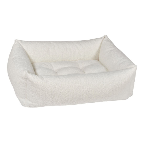 Bowsers Pet The Franklin Rectangle Lounge Nesting Dog Bed — Latte