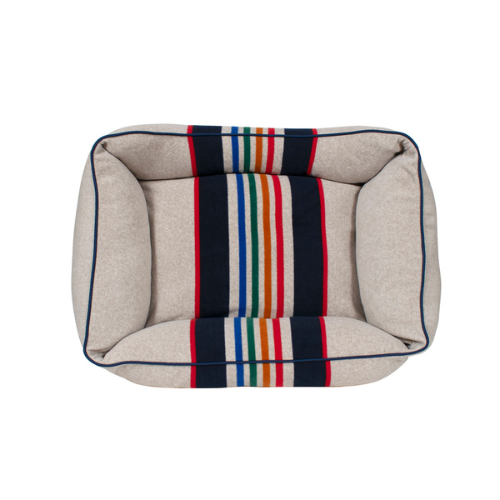 Carolina Pet Company Classic Pendleton Kuddler Dog Bed — Yellowstone Top View