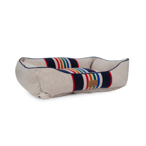 Carolina Pet Company Classic Pendleton Kuddler Dog Bed — Yellowstone Side View