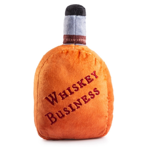 Haute Diggity Dog Woofford Reserve Bourbon Designer Plush Dog Toy Back View