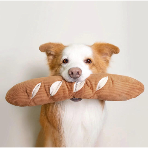 Lambwolf Collective Baguette Snuffle Enrichment Dog Toy with Dog