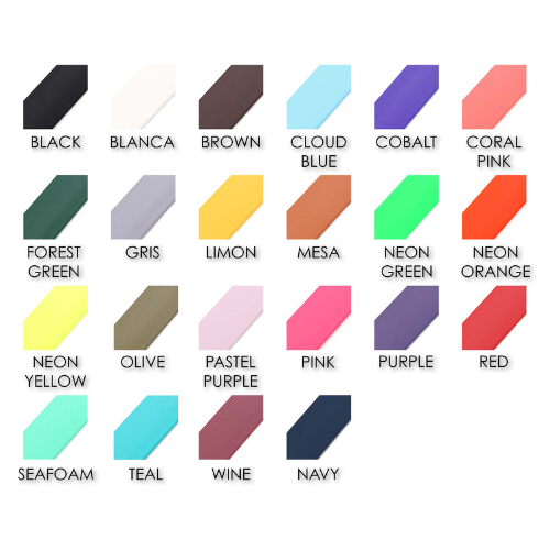 Mimi Green Biothane Color Options