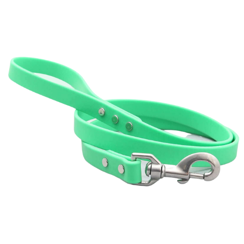 Mimi Green Biothane Waterproof No Stink Sport Lead — Neon Green