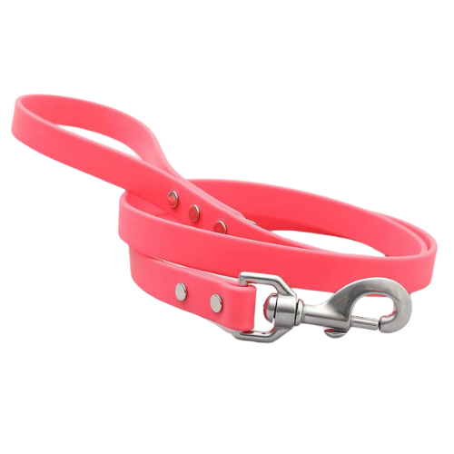 Mimi Green Biothane Waterproof No Stink Sport Lead — Pink
