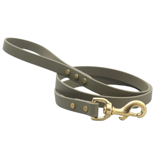 Mimi Green Biothane Waterproof No Stink Sport Lead — Olive Green