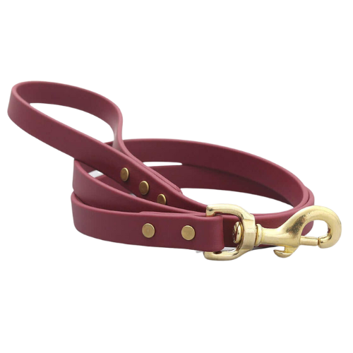 Mimi Green Biothane Waterproof No Stink Sport Lead — Wine