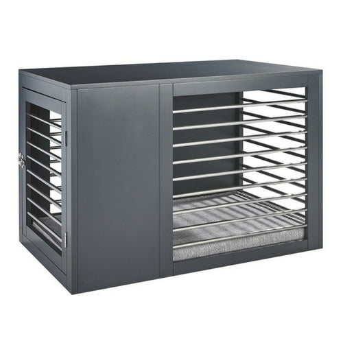 Bowsers Pet Products Moderno Contemporary Dog Crate Side View