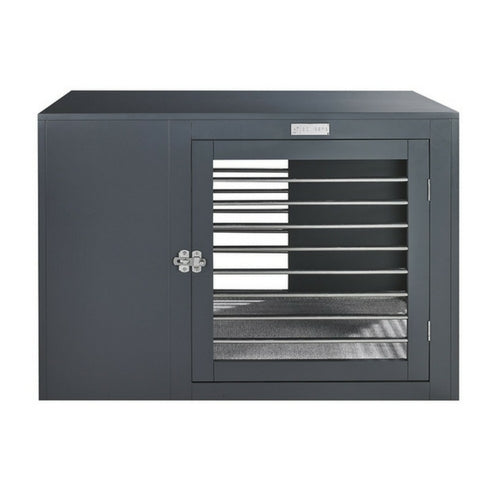 Bowsers Pet Products Moderno Contemporary Dog Crate Side Door View