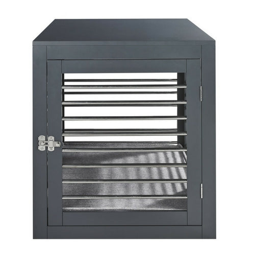 Bowsers Pet Products Moderno Contemporary Dog Crate Front Door View