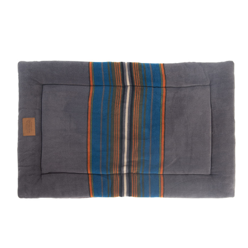 Carolina Pet Pendleton Comfort Cushion Dog Bed — Olympic National Park (Top View)