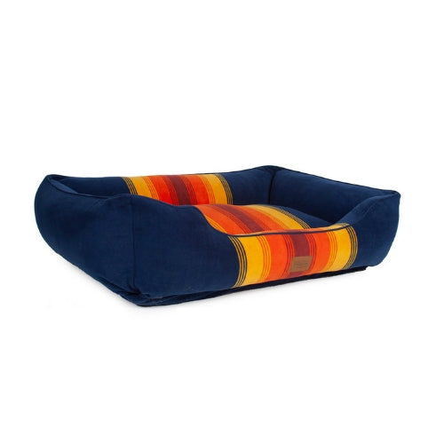 Carolina Pet Company Classic Pendleton Kuddler Dog Bed — Grand Canyon Side View