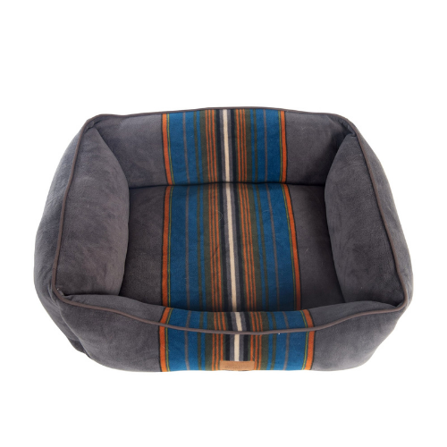 Carolina Pet Company Classic Pendleton Kuddler Dog Bed — Olympic Park (Top View)