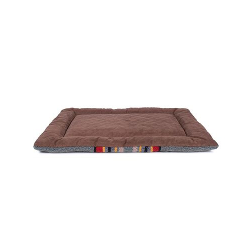 Carolina Pet Pendleton Comfort Cushion Dog Bed — Yakima National Park Heather Green Reverse View