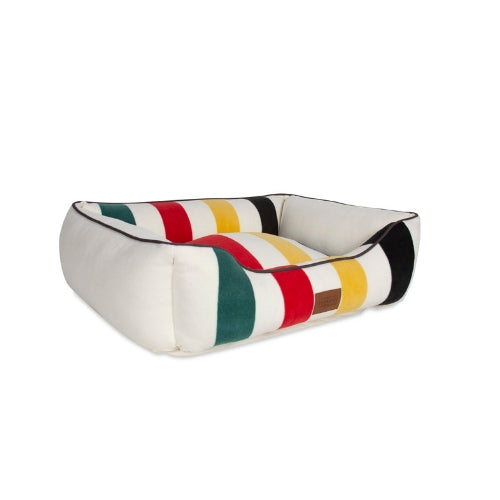 Carolina Pet Company Classic Pendleton Kuddler Dog Bed — Glacier Side View