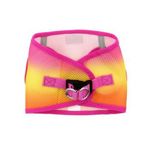 American River Ombre Harness — Raspberry Pink + Orange