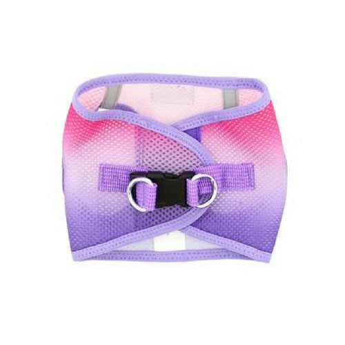 Doggie Design Ombre American River Choke Free Dog Harness — Raspberry Sundae Back View