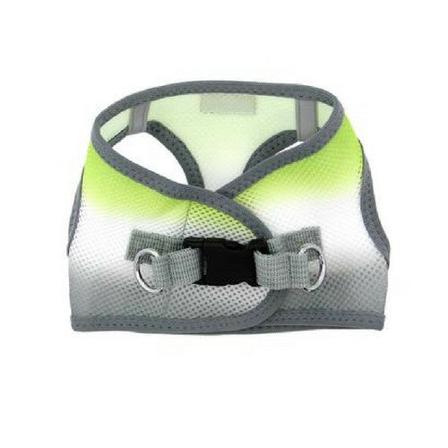 Doggie Design Ombre American River Choke Free Dog Harness — Limestone Gray Back View