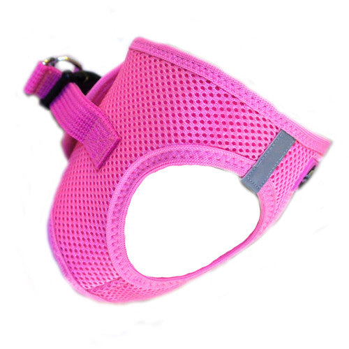 Doggie Design American River Choke Free Dog Harness — Candy Pink Side View