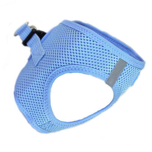 Doggie Design American River Choke Free Dog Harness — Light Blue Side View