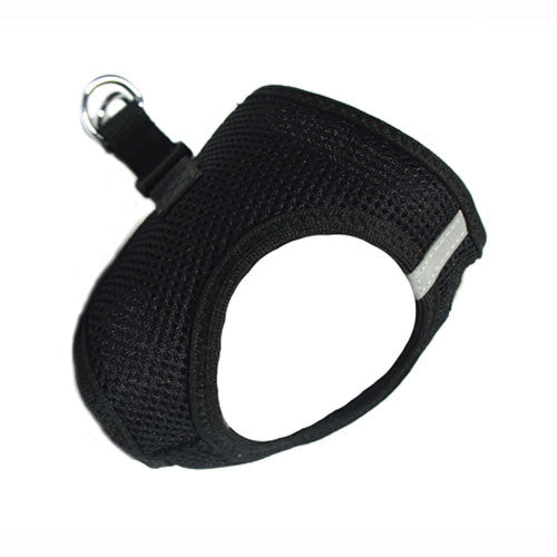 Doggie Design American River Choke Free Dog Harness — Black Side View