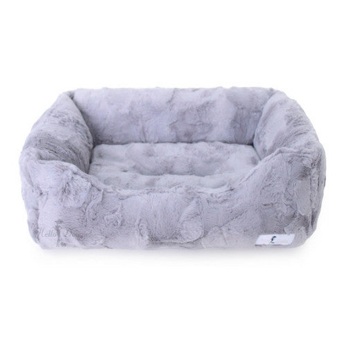 Hello Doggie Luxe Lounger Nesting Dog Bed Taupe Large