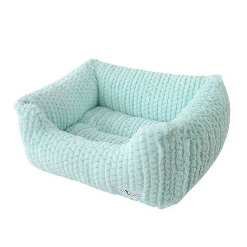 Hello Doggie Paris Lounger Nesting Dog Bed — Ice