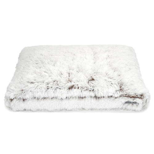 Jax & Bones Signature Rectangle Pillow Dog Bed — Arctic Shag