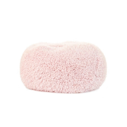 Modern Beast 24" Pod Dog Bed with eco-friendly recycled fiber fill in Blush fabric