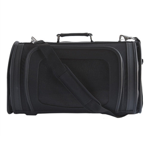 PETOTE Black Tweed Kelle Airline Approved Dog Travel Carrier