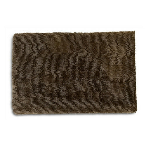 Soggy Doggy MicroFiber Chenille Crate Mate Pad Travel Dog Bed Chocolate