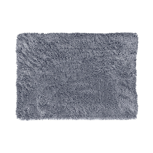 Soggy Doggy Super-Absorbent Microfiber Chenille Doormat No Bone Grey
