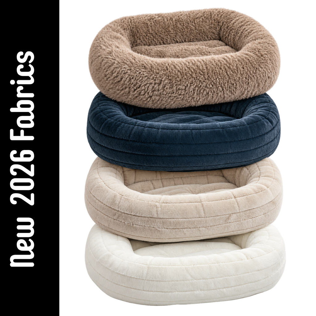 Bowsers Donut Dog Bed – Washable Bolster Bed | 2026 Fabrics