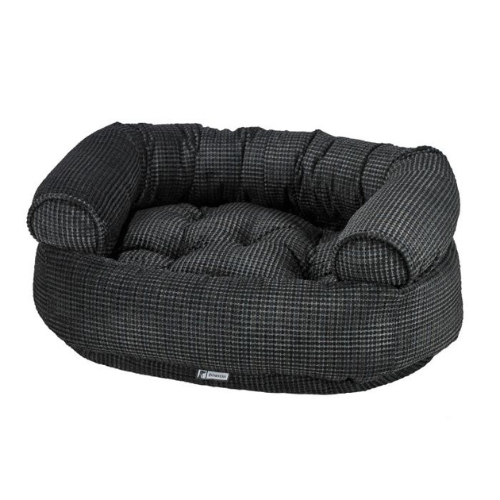 Bowsers Chenille Double Donut Bolstered Nest Dog Bed — Iron Mountain