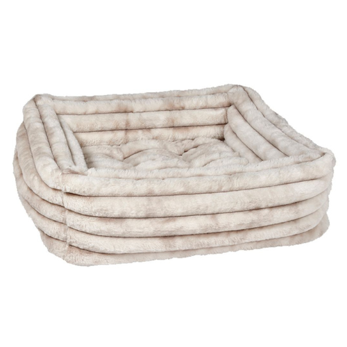 Bowsers Pet The Franklin Rectangle Lounge Nesting Dog Bed — Himalayan