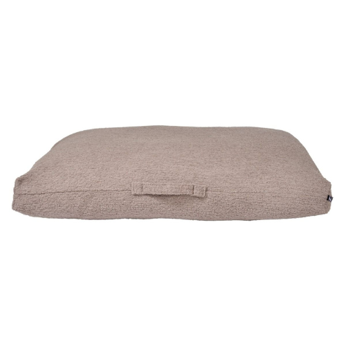 Bowsers Pet Products The Avenue Rectangle Pillow Dog Bed — Latte Terry