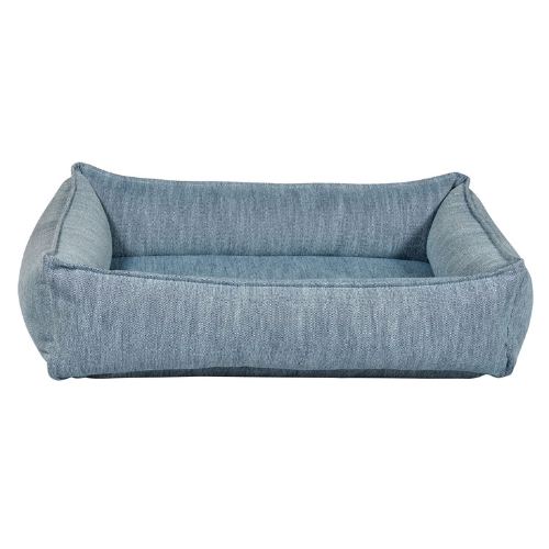 Bowsers Performance Linen Urban Lounger Rectangle Nest Dog Bed — Horizon