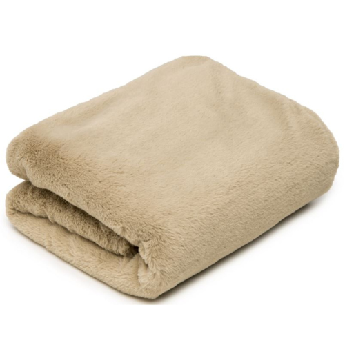 Jax and Bones Mink Dog Blanket — Creme