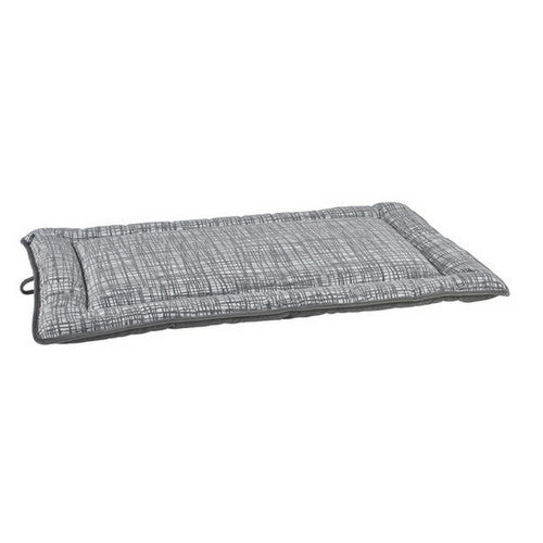 Bowsers Jacquard MicroVelvet Cosmopolitan Mat Travel Dog Bed — Tribeca