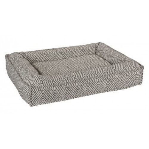 Bowsers Divine Futon Rectangular Bolstered Nesting Dog Bed — Diamondback