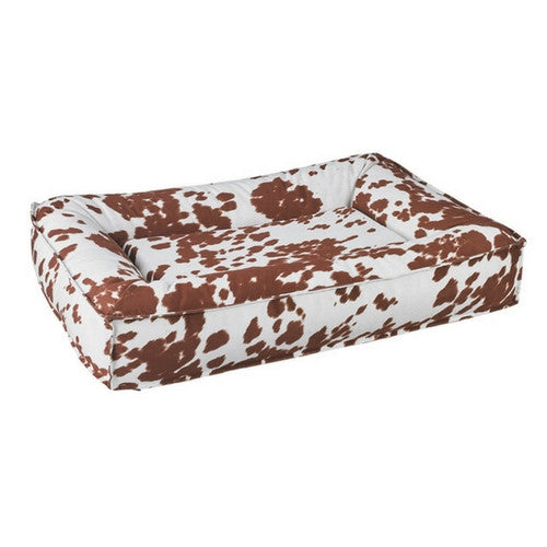 Bowsers Divine Futon Rectangular Bolstered Nesting Dog Bed — Durango