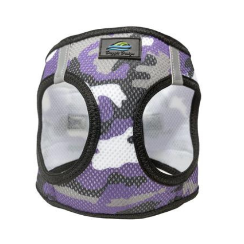 Doggie Design Camo American River Choke Free Dog Harness — Purple Camo