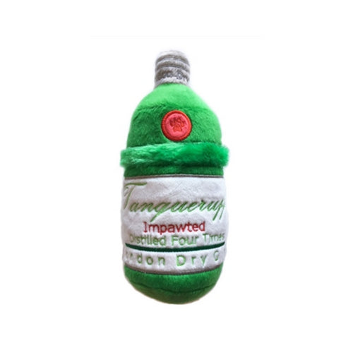 Haute Diggity Dog Tanqueruff Gin Bottle Plush Dog Toy