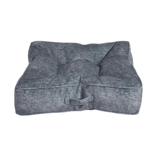 Jax & Bones Tufted Pillow Square Dog Bed — Hudson