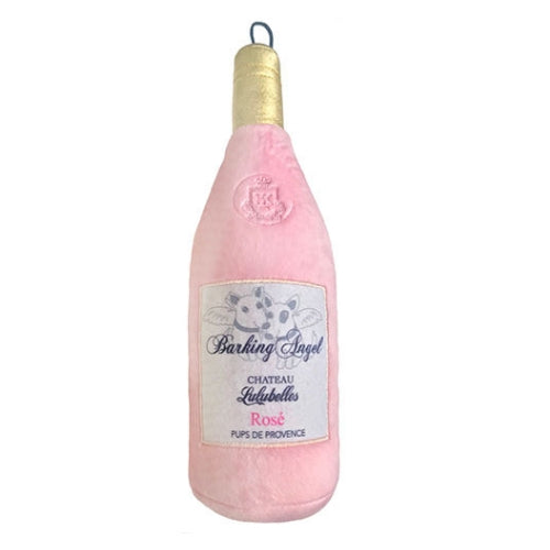 Lulubelles Power Plush Barking Angels Rose Bottle Dog Toy