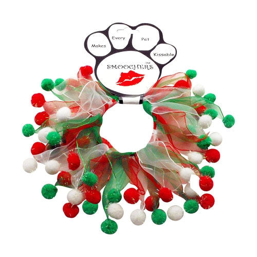 Christmas Fuzzy Wuzzy Smoocher Dog Party Neckwear