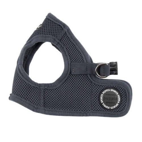 PUPPIA Soft Vest B Air Mesh Adjustable Dog Harness — Grey