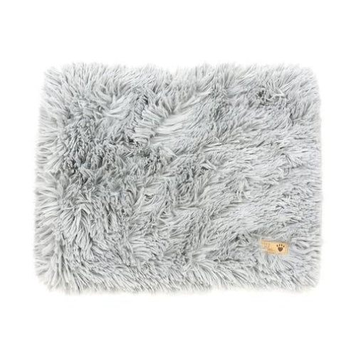 Susan Lanci Designs Plush Blanket — Shag Platinum