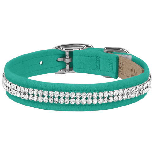 Susan Lanci Designs Giltmore 2 Row Collar — Bimini Blue