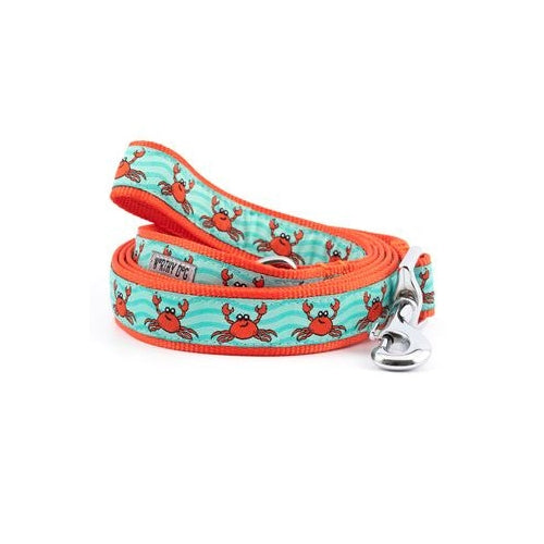 The Worthy Dog Crabs Ribbon Nylon Lead