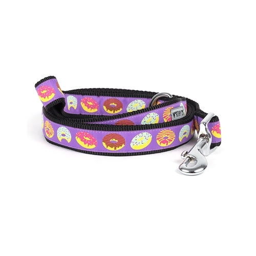 The Worthy Dog Donut Ribbon Nylon Dog Lead